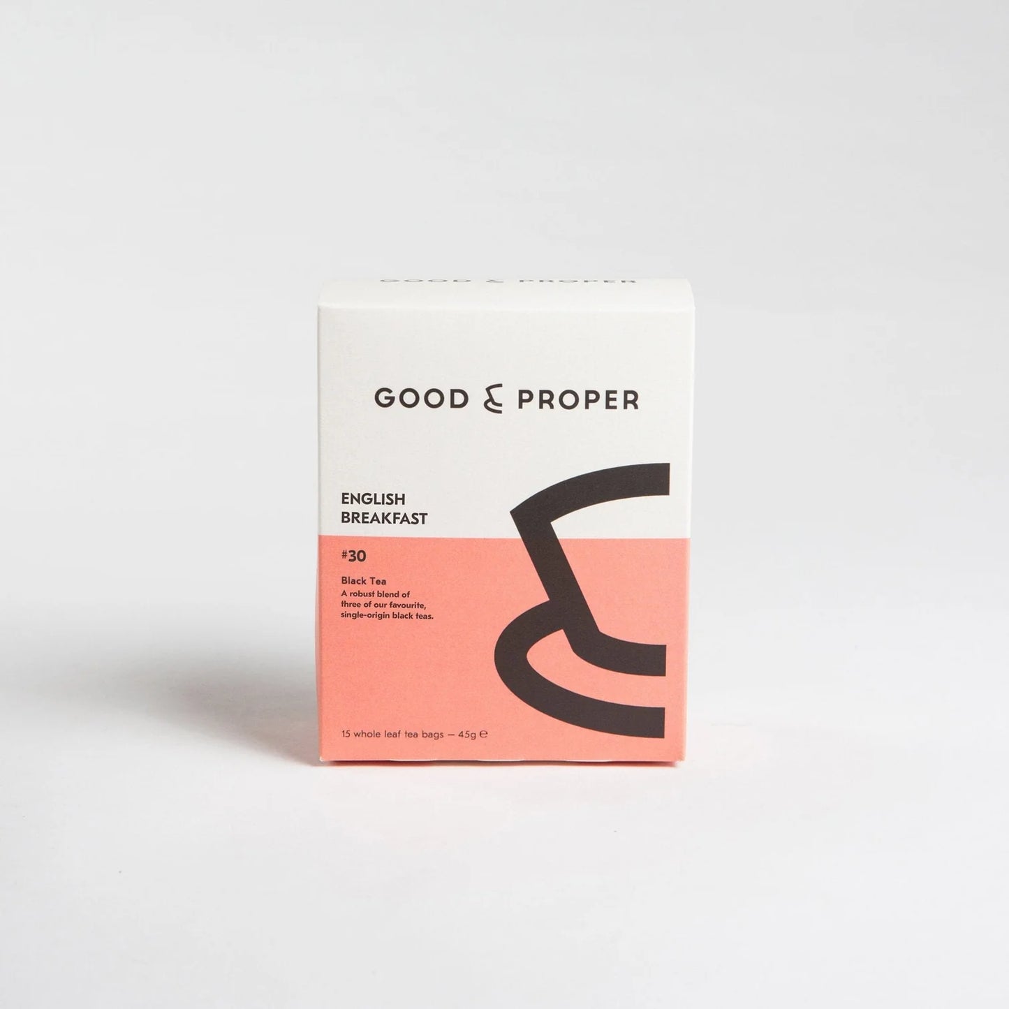 GOOD & PROPER ENGLISH BREAKFAST - 15 TEA BAGS