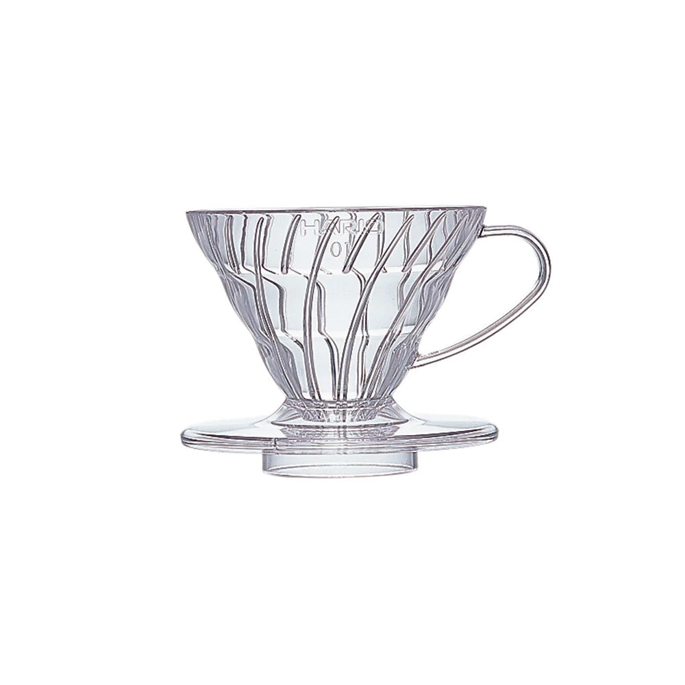 Hario V60 Coffee Dripper Plastic Size 01 in Clear