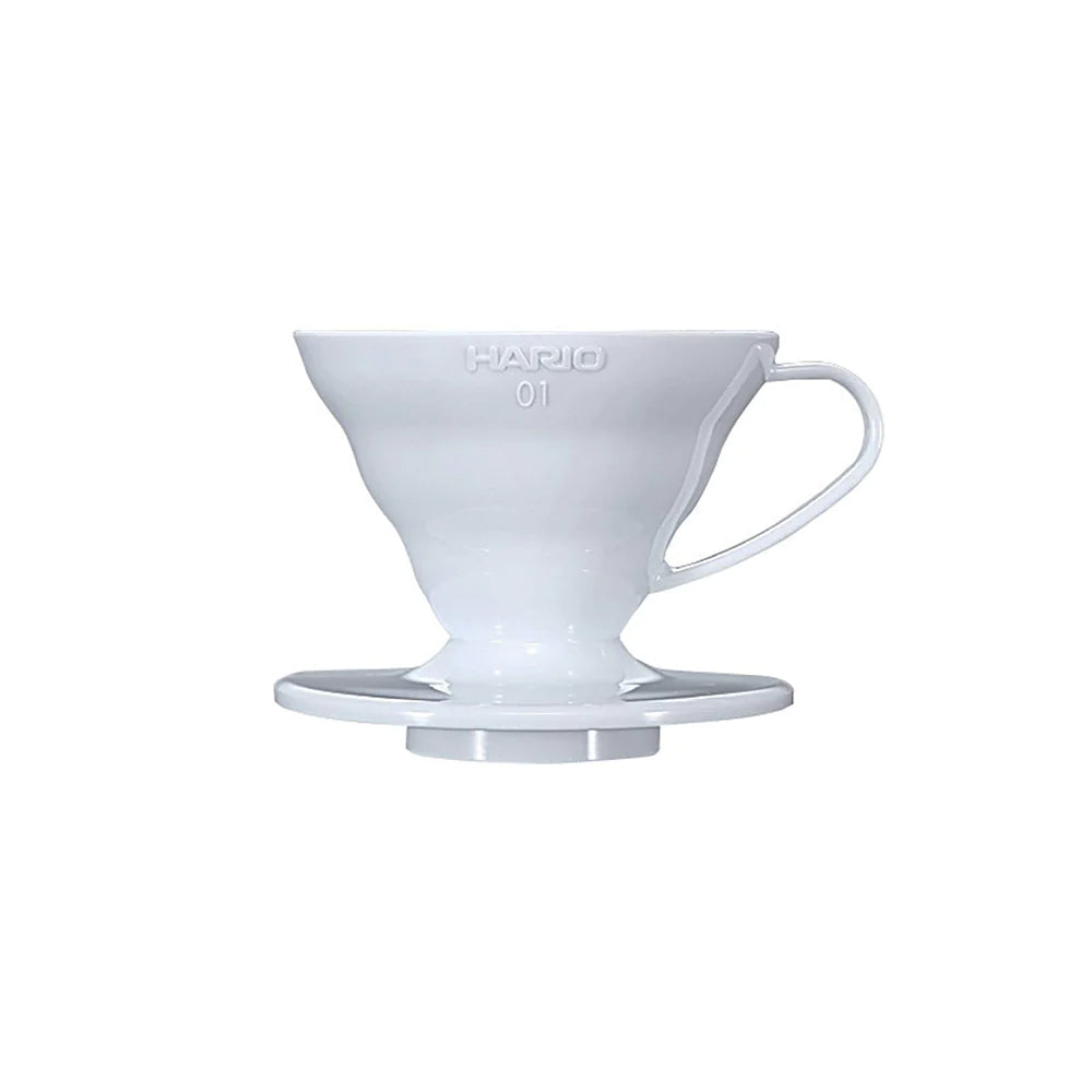 Hario V60 Coffee Dripper Plastic Size 01 in White
