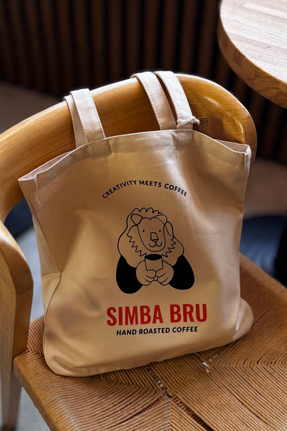 SIMBA BRU ORGANIC TOTE BAG